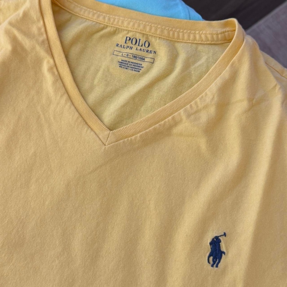 y2k vintage polo ralph Lauren cropped short sleeve shirt SH - Picture 6 of 6